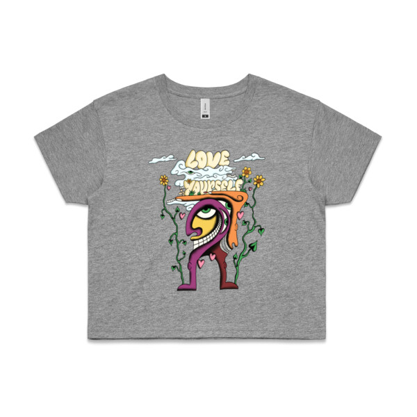 Love Yourself Women's Crop Tee Thumbnail