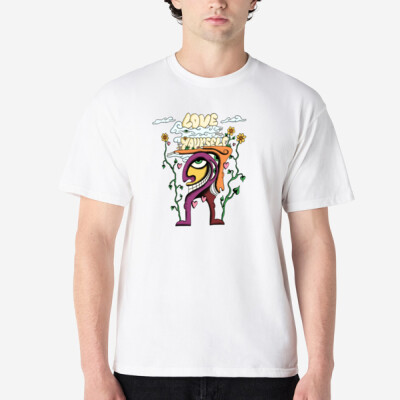 Love Yourself Hammer Weight Tee Thumbnail